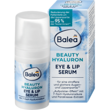 Balea сироватка для губ та зони очей Beauty Hyaluron Eye & Lip 15мл 