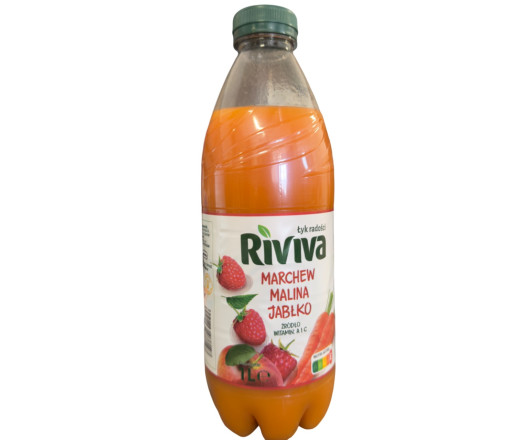 гурт Riviva сік 1л морква яблуко малина 02.25 (6)