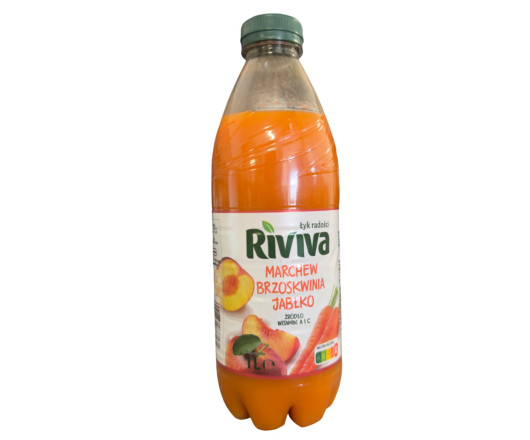 гурт Riviva сік 1л морква яблуко персик 02.25 (6)