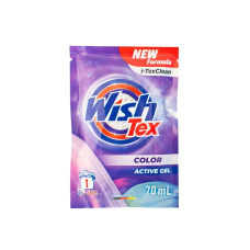 Wishtex гель для прання кольорових речей 70ml (50)