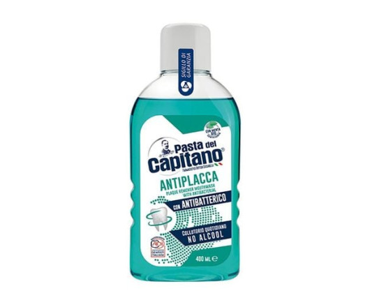 Pasta Del Capitano ополіскувач ротової порожнини проти нальоту 400ml (12)