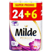 Milde premium туалетний папір 30р 3шари