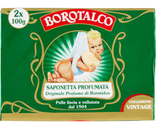 Borotalco Collezione Vintage мило тверде ароматизоване 2 по 100г