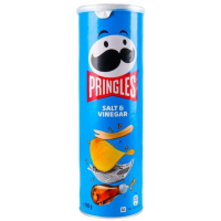 гурт чіпси Pringles salt vinegar 165г 28.03.25(19)