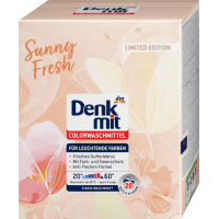 Denkmit порошок для прання Colorwaschmittel Sunny Fresh  20п 1,3кг