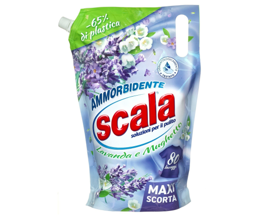 Scalа кондиціонер для прання Ammorbidente Lavanda&Mughetto дойпак 80п 2л (4)