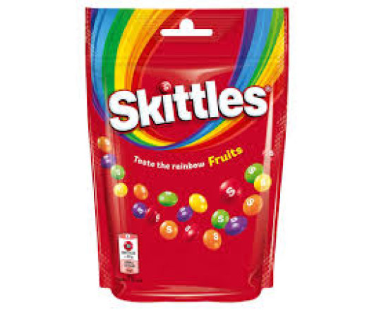Skittles драже Chewies Fruits 136г