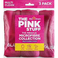 Pink Stuff серветки універсальні з мікрофіброю 30х30 см 3 шт (18)