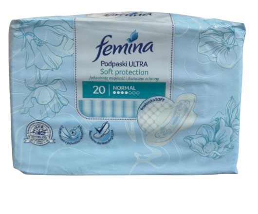 Femina прокладки Soft Protection 4 краплі 20шт