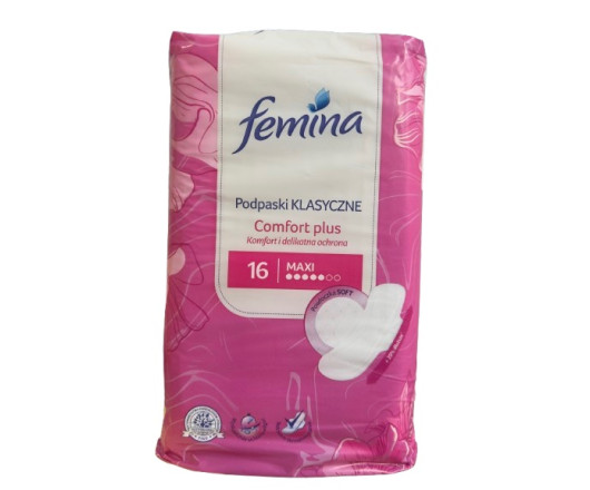 Femina прокладки Comfort plus 5 краплі 16шт