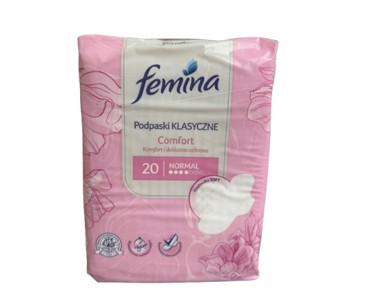 Femina прокладки Comfort 4 краплі 20шт