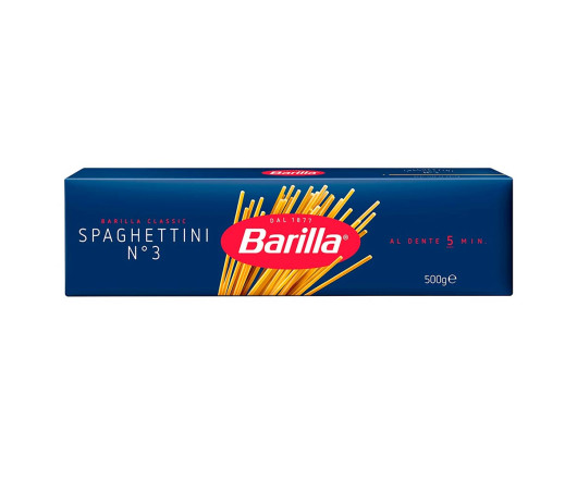 гурт Barilla спагетті №3 500г 01.09.27 (24)