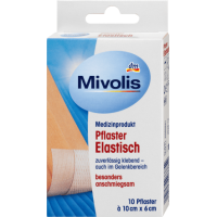 Mivolis пластир Elastisch 10x6cm 