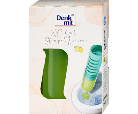 Denkmit WC Reiniger штампований гель Lemon 1шт, 75мл