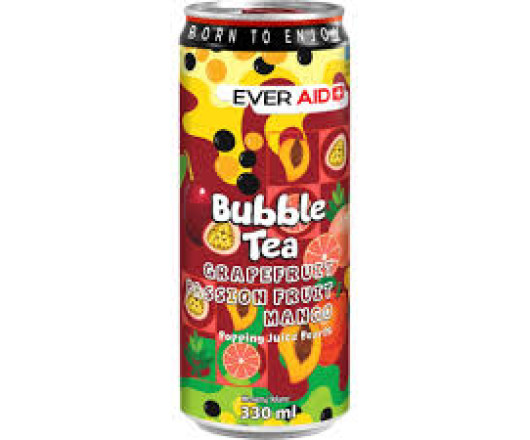 гурт Bubble Tea напій Grapefruit Passion Fruit Mango 330мл ж/б 