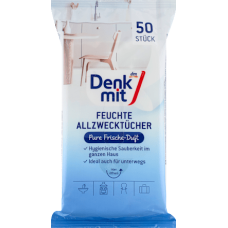 Denkmit серветки вологі для прибирання  Pure Frische, 50шт