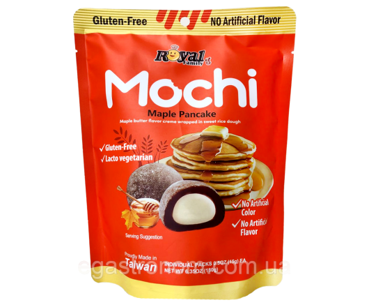 гурт цукерки Mochi Maple Pancake 29.10.25 180g (12)