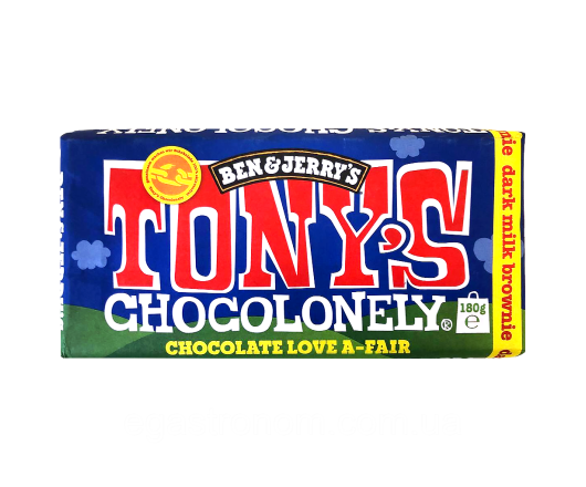 гурт шоколад Tonys Dark Milk Brownie 180г 28.11.25