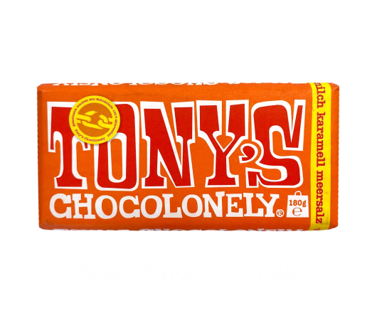 гурт шоколад Tonys Karamel 32 % 180г 16.03.26