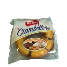 гурт пончик зі смаком какао Piu Buono l Ciambellone 19.08.25 400г (4)