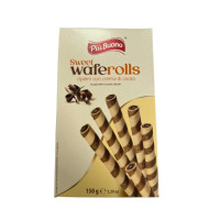 гурт трубочки Piu Buono Waffer Rolls з какао кремом 11.12.25 150г (12)