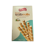 гурт трубочки Piu Buono Waffer Rolls  кокос 09.12.25 150г (12)