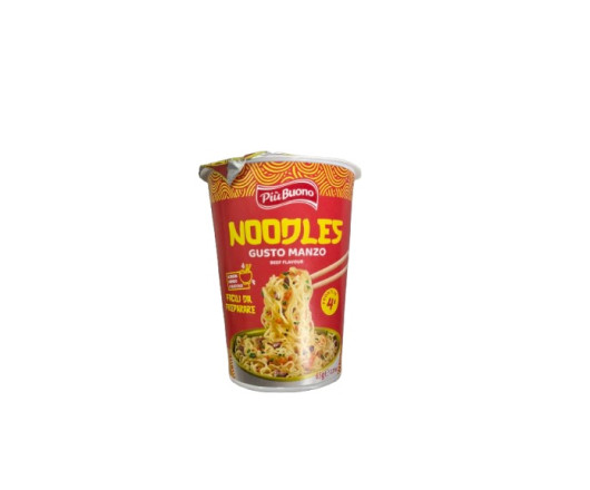 гурт локшина Noodles Gusto Manzo з яловичиною 01.26  65г (8)