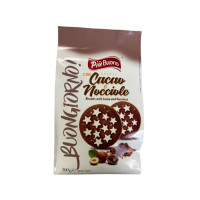 гурт бісквіт Piu Buono Frollino з какао та лісовим горіхом 01.26 300г (12)