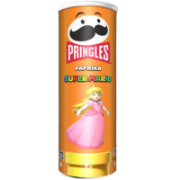 гурт чіпси Pringles Mario Clasic Paprika 09.04.26 165гр