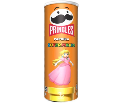 гурт чіпси Pringles Mario Clasic Paprika 09.04.26 165гр