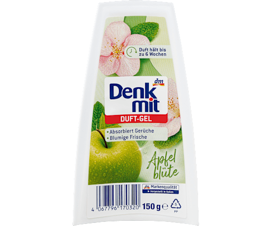 Denkmit освіжувач повітря гелевий Duft-Gel Apfel Blüte 150г (12)