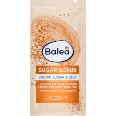 Balea скраб цукровий для обличчя  Brown Sugar and Chia (2x8мл) 16мл