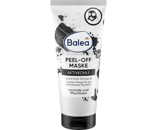 Balea маска для лиця Peel-Off  з активованим вугіллям 100мл
