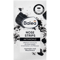 Balea смужки для носа з активованим вугіллям Nose Strips  3шт