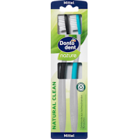 Dontodent зубна щітка Natural Clean mittel 2шт