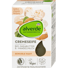 Alverde мило тверде Sheabutter & Mandelmilch 100г
