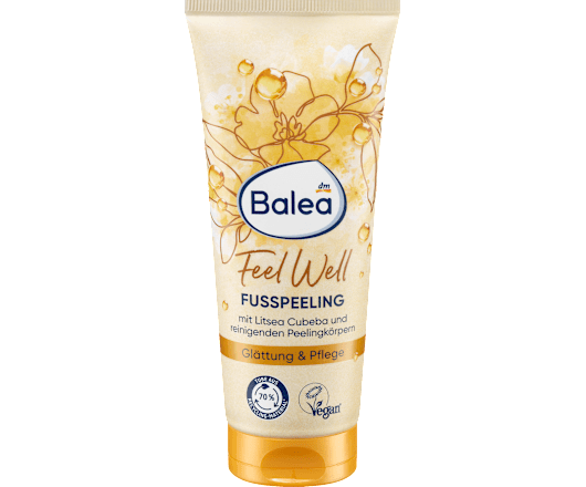 Balea пілінг для ніг Feel Well 100мл