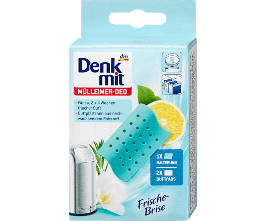 Denkmit освіжувач для смітника Fresh Breeze 2шт 