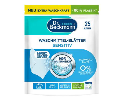Dr. Beckmann серветки для прання Sensitiv 25п (10)