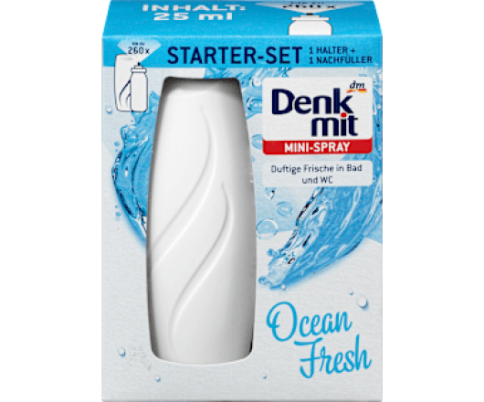 Denkmit освіжувач повітря (запаска) Mini-spray Ocean Fresh Starterset, 25 ml