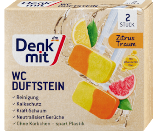Denkmit WC освіжувач для унітазу Zitrus Traum 2шт (9)