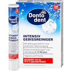 Dontodent Таблетки для чищення зубних протезів,128 таб.