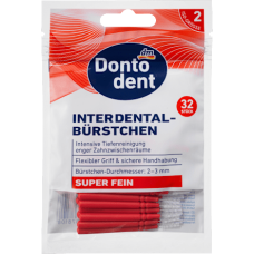 Dontodent зубочистки interdental (червоні) 32шт