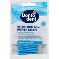 Dontodent зубочистки Konisch fein (сині) 32шт