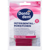 Dontodent зубочистки Micro Fein (рожеві) 32шт