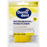Dontodent зубочистки Mittel Fein (жовті) 32шт
