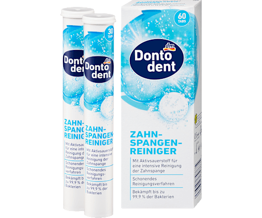 Dontodent таблетки для ортодонтичного чищення, 60т