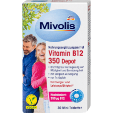 Mivolis вітамін B12 350 depot 30т