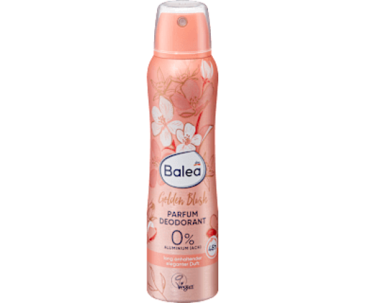 Balea дезодорант спрей парфумований Golden Blush 150ml (20)