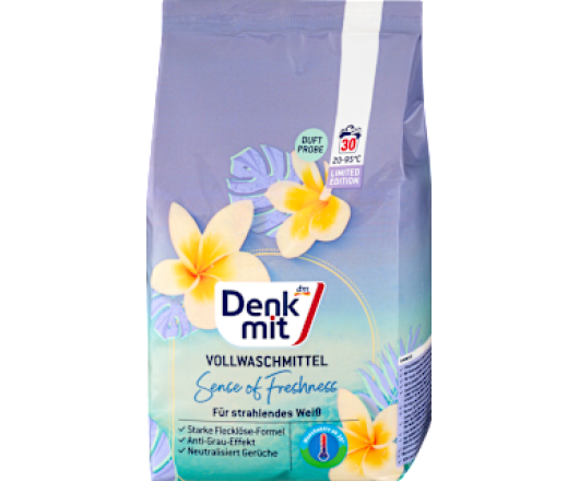 Denkmit порошок для прання Vollwaschmittel Sense of Freshness, 30п 